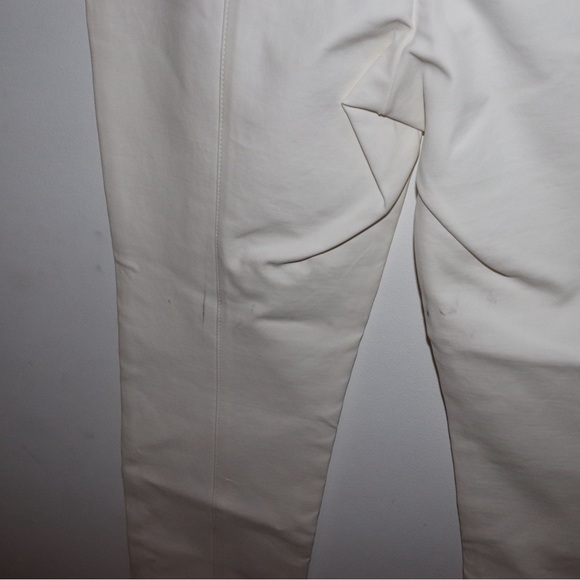 Tory Burch | Cream Straight Leg Dress Pants Size 12 - Picture 8 of 15